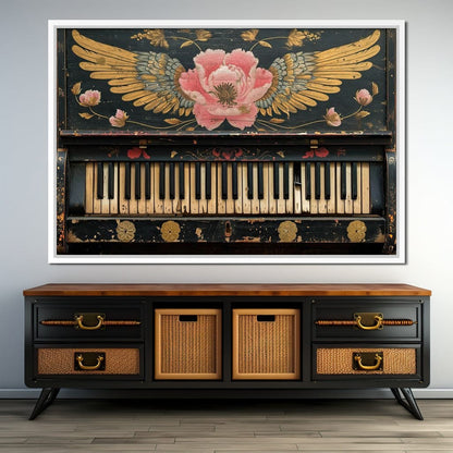 Floral Music Collection 11 Canvas Wall Art