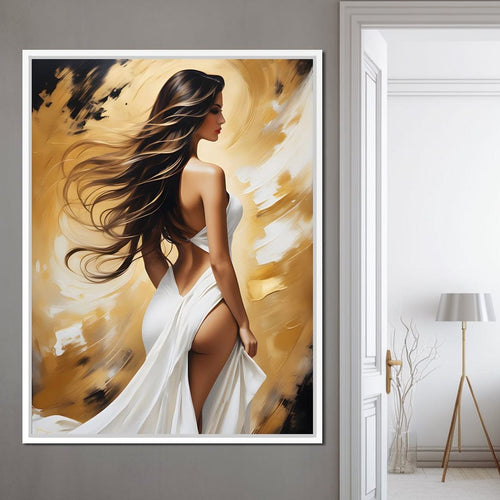 Female Portrait 202 Canvas Wall Art