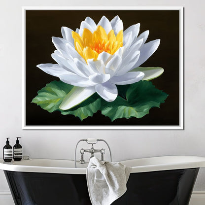 Radiant Petals Blossom Canvas Wall Art
