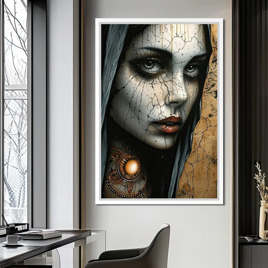 Fractal Essence Unveiled Canvas Wall Art