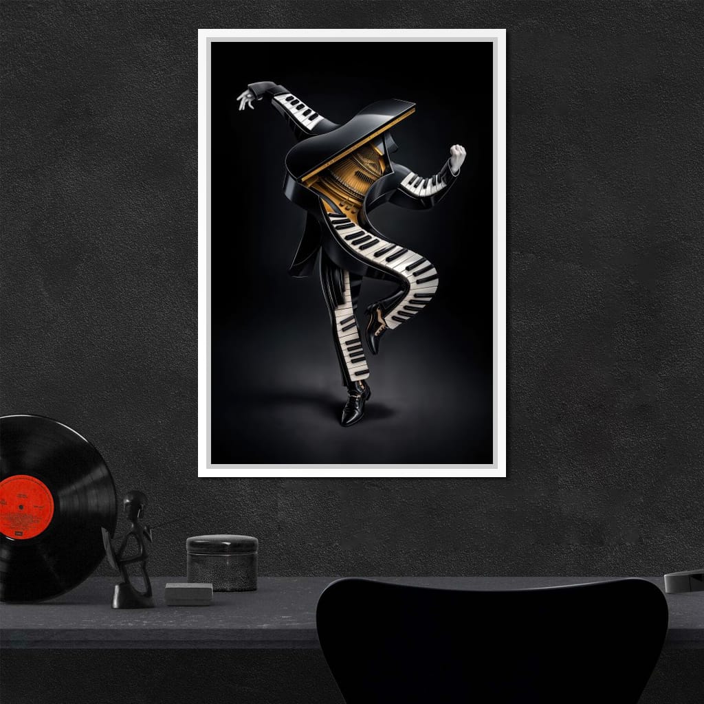 The Composer’s Dream Canvas Wall Art
