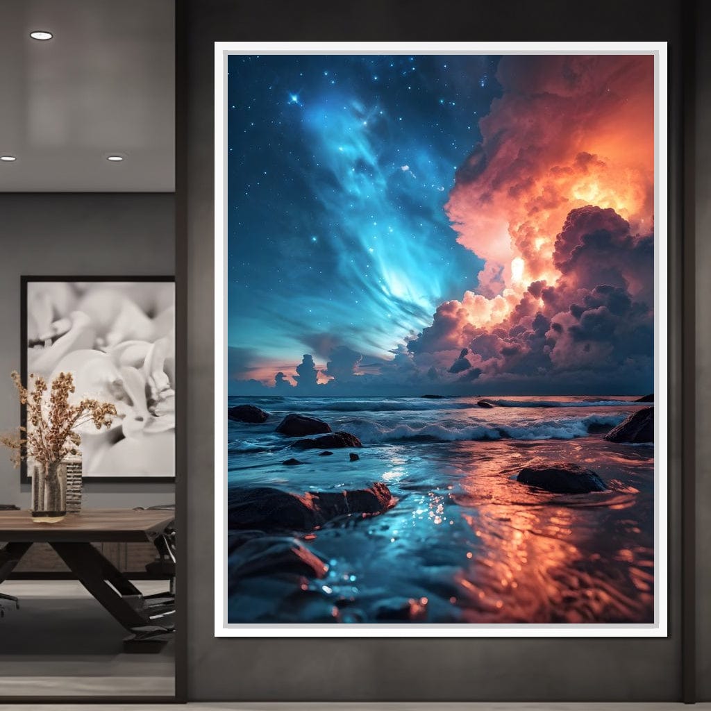 In the beginning Canvas Wall Art