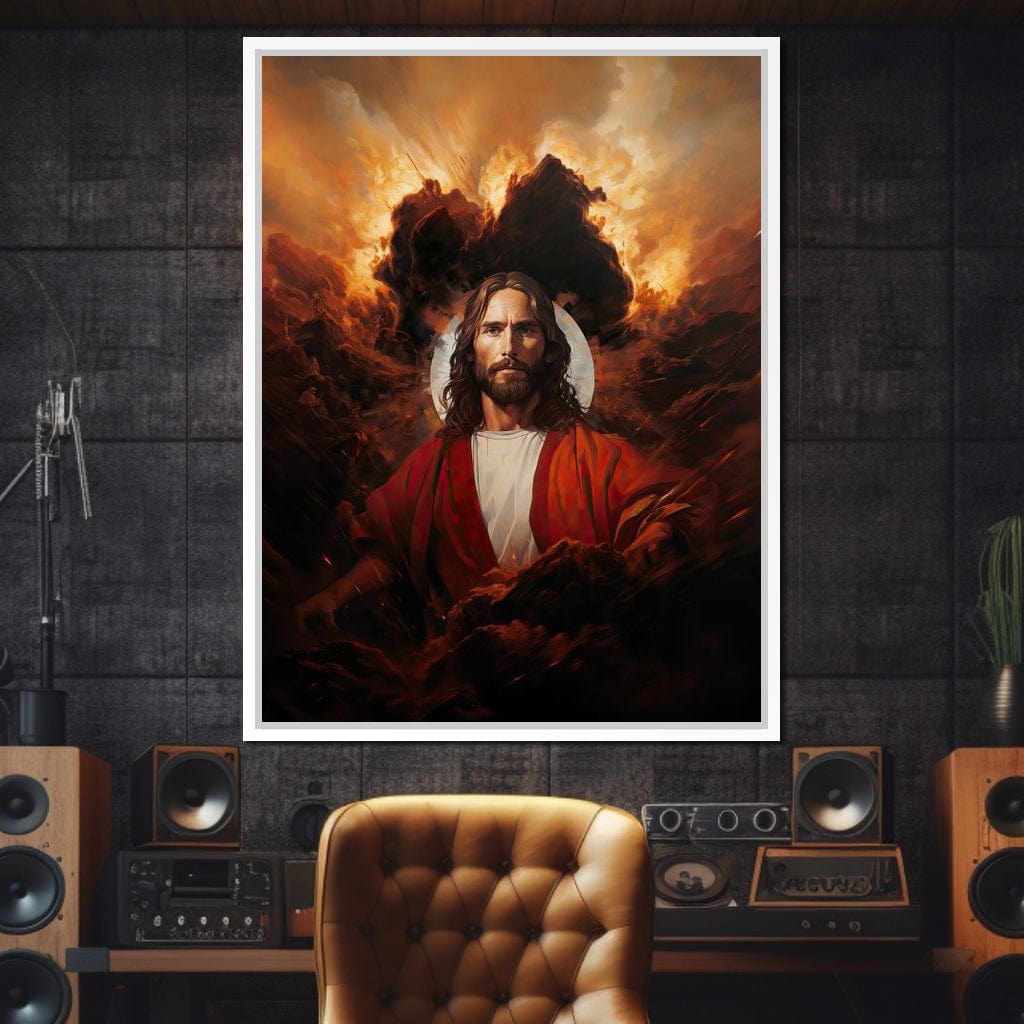 Jesus the Savior Canvas Wall Art