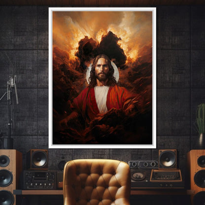 Jesus the Savior Canvas Wall Art