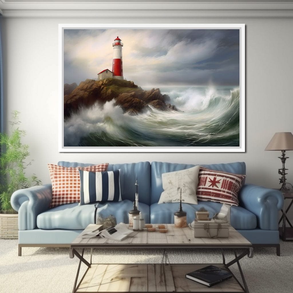 Captivating Lighthouse Canvas Wall Art