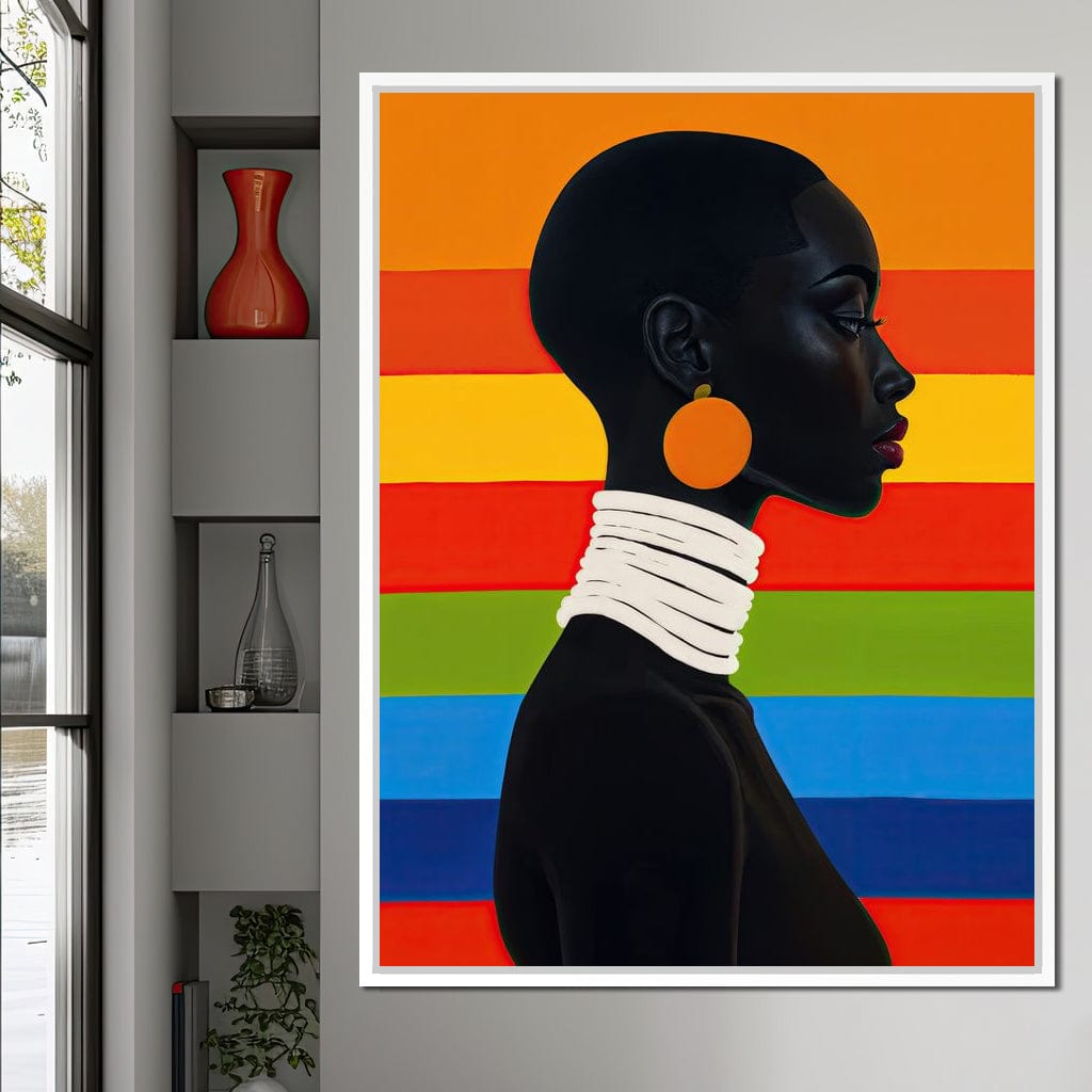 Wrapped in Pride Canvas Wall Art