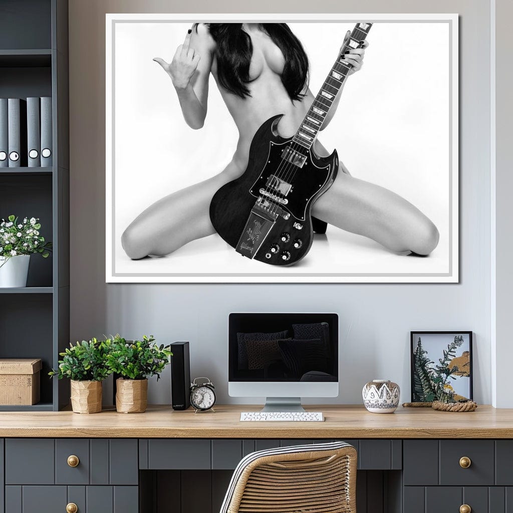 Go Rock Yourself Canvas Wall Art