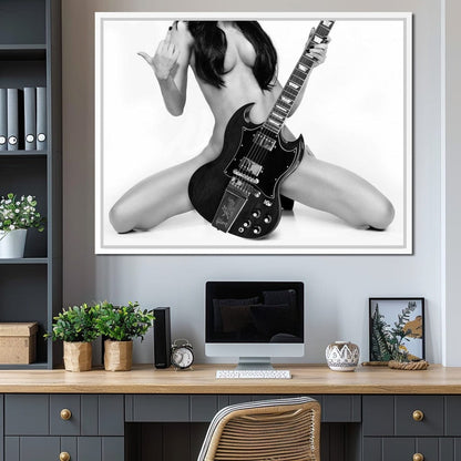 Go Rock Yourself Canvas Wall Art