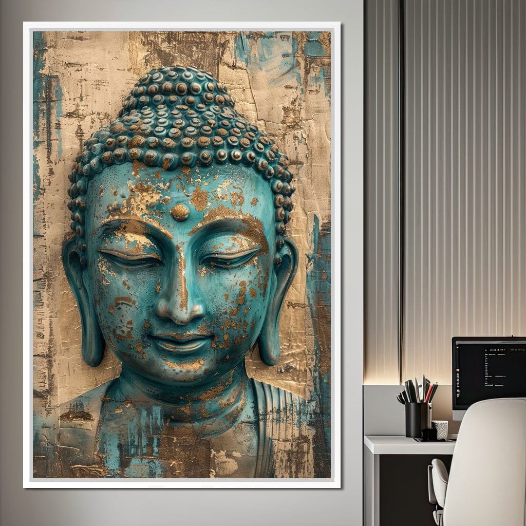 Meditative Harmony Tranquility Canvas Wall Art