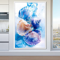 Oceanic Seashells Dreamscape Canvas Wall Art