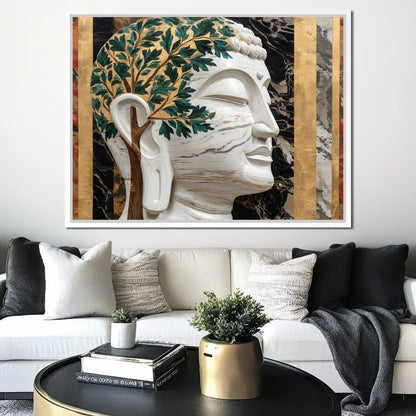 Enlightened Tranquil Oasis Canvas Wall Art