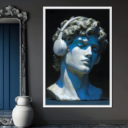 Classical Beats Repose Canvas Wall Art