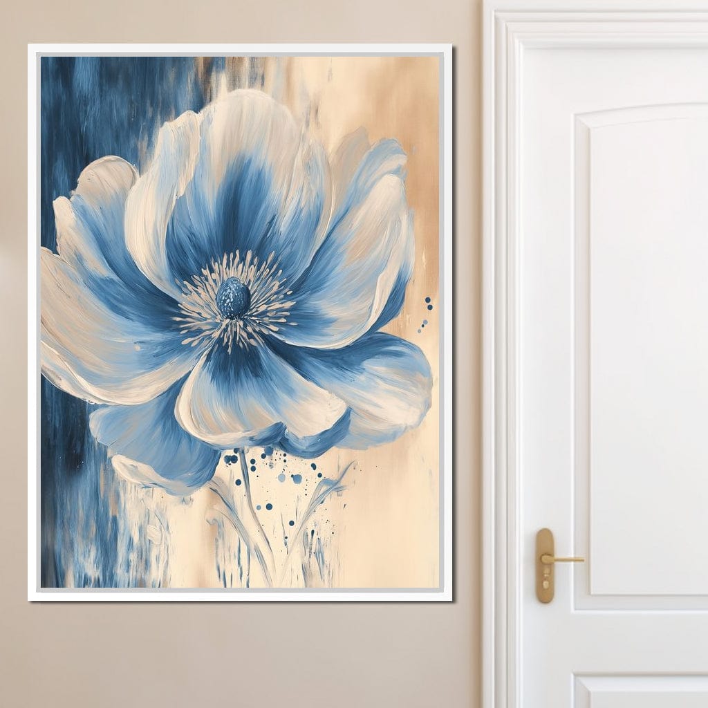 Flowering Tranquil Petals Canvas Wall Art
