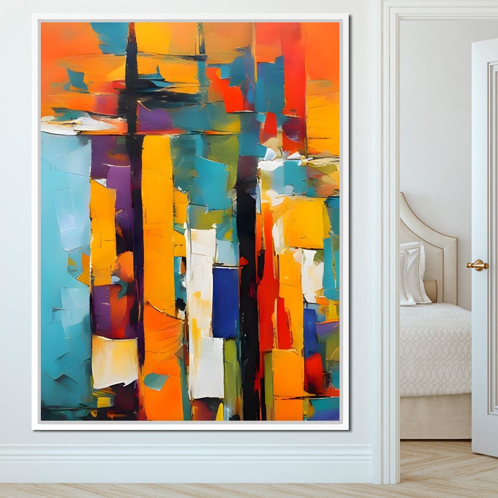 Colorful Modern Art 008 Canvas Wall Art
