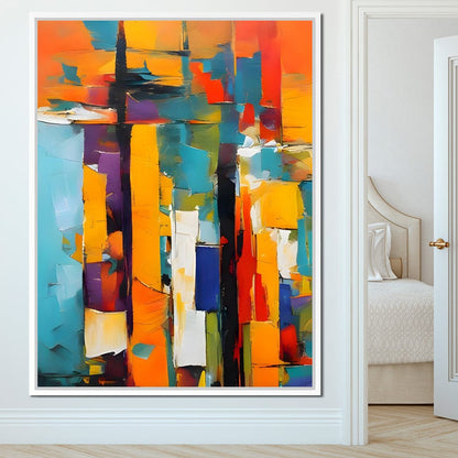 Colorful Modern Art 008 Canvas Wall Art