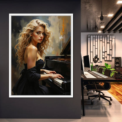 Female Portrait 327 Canvas Wall Art