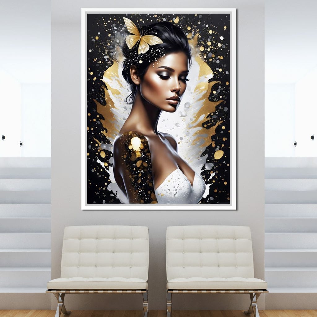 Female Portrait 194 Canvas Wall Art