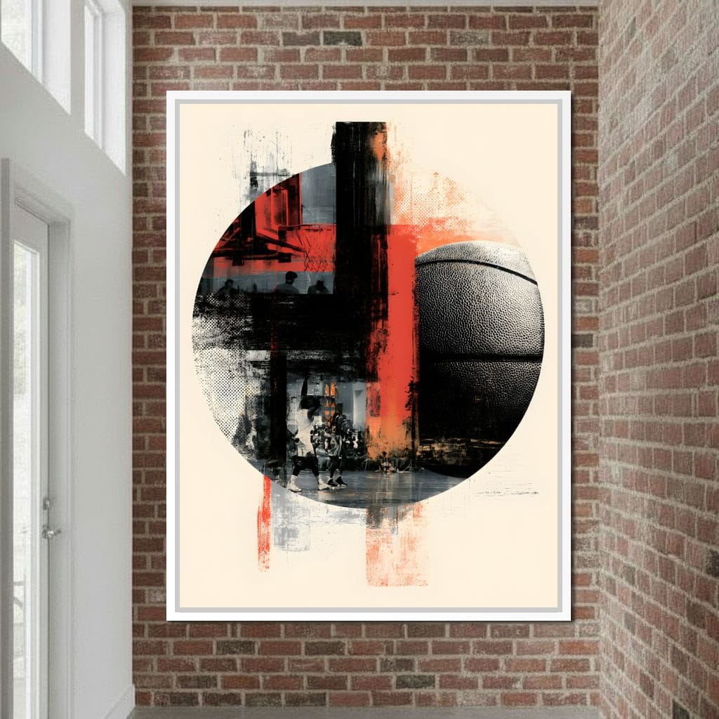 Final Possession On The Hardwood Canvas Wall Art