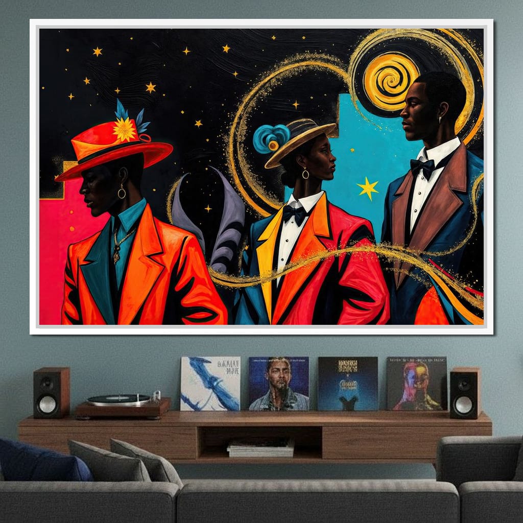 Harlem Renaissance Canvas Wall Art