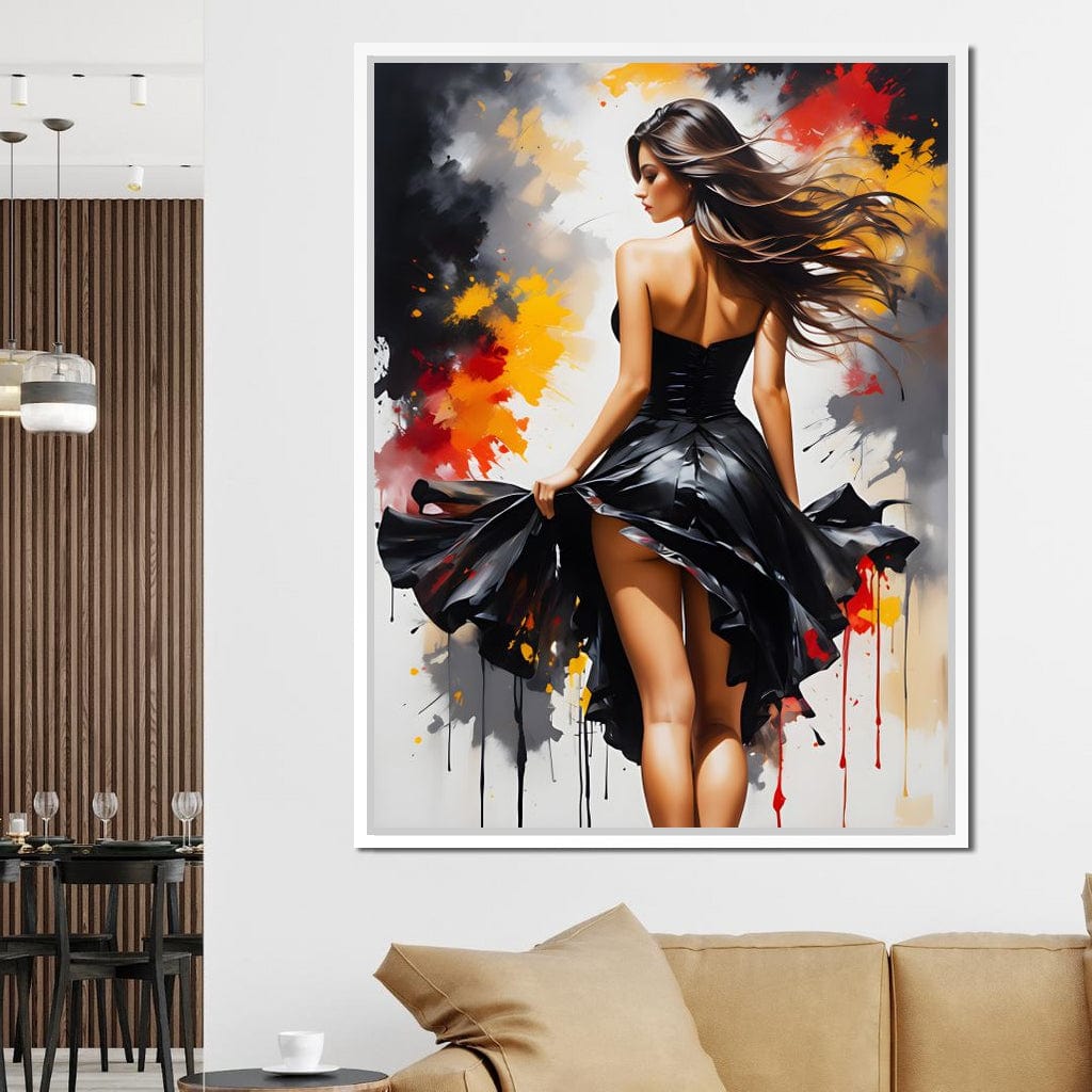 The Elegance of Women Canvas Wall Art