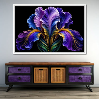 Purple Reign Canvas Wall Art