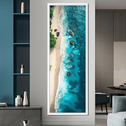 Oceans Lullaby Shores Canvas Wall Art