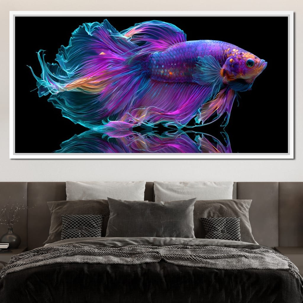 Radiant Fish Canvas Wall Art