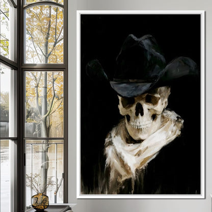 Last Ride of the Pale Outlaw Canvas Wall Art