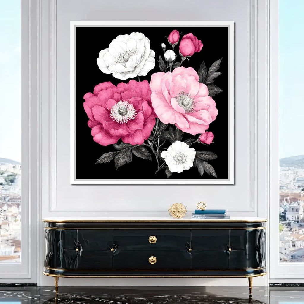 Blossoms of Enchantment Canvas Wall Art