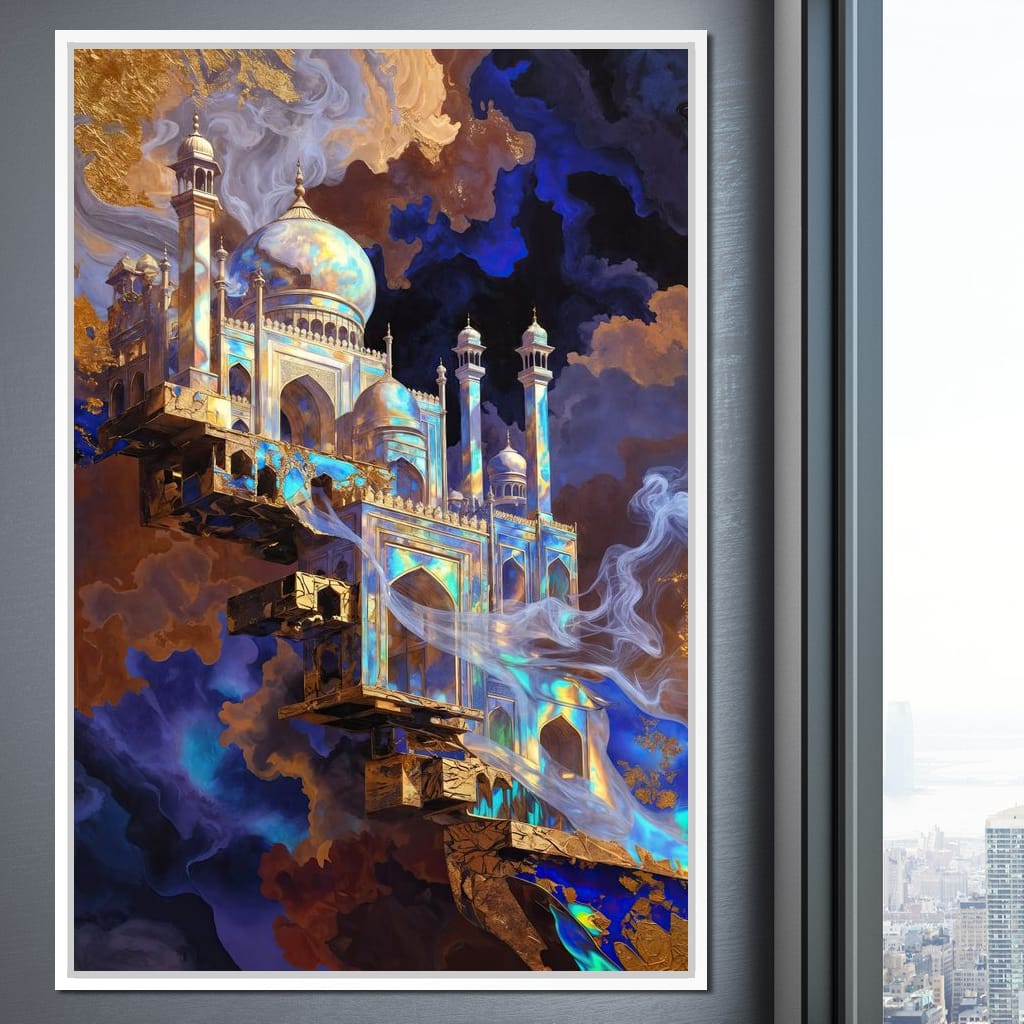 The Palace Between Worlds Canvas Wall Art