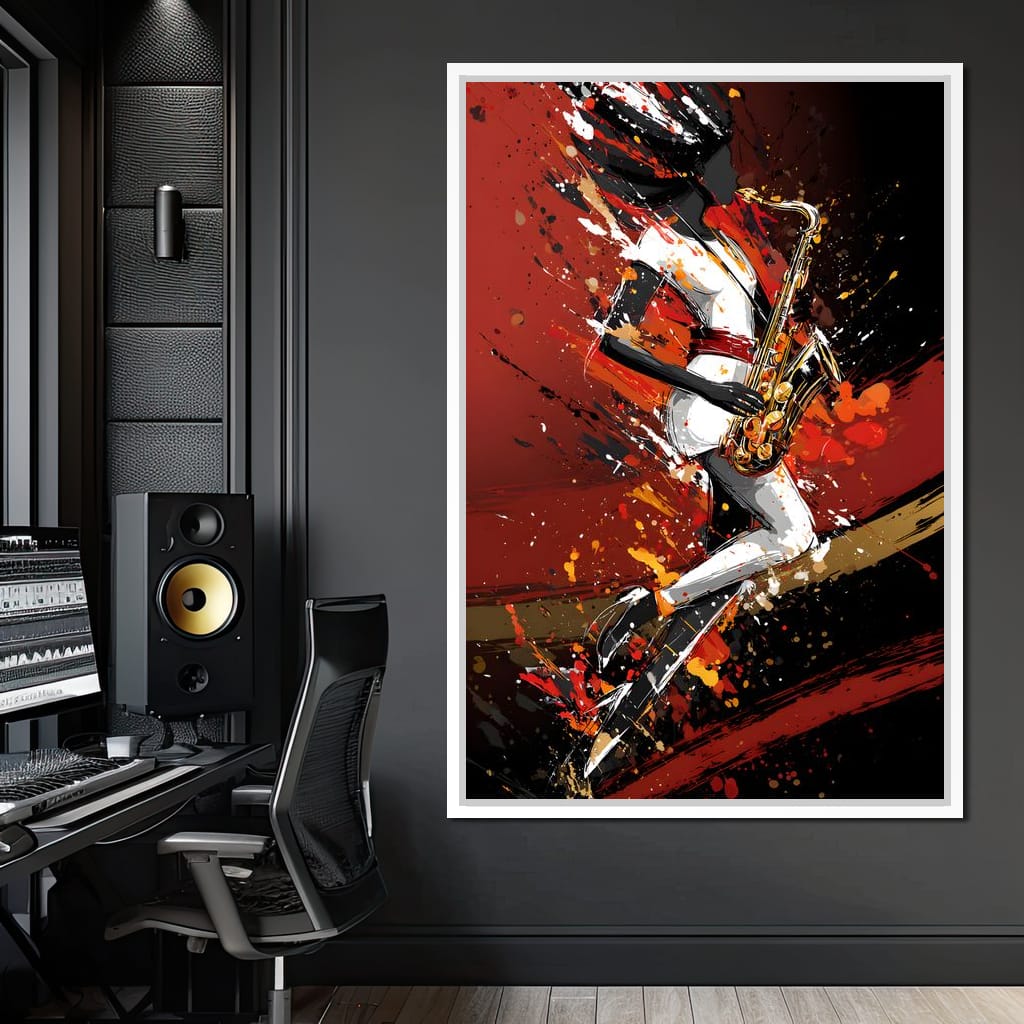 Rhythmic Pulse Of The Night Canvas Wall Art
