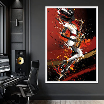 Rhythmic Pulse Of The Night Canvas Wall Art