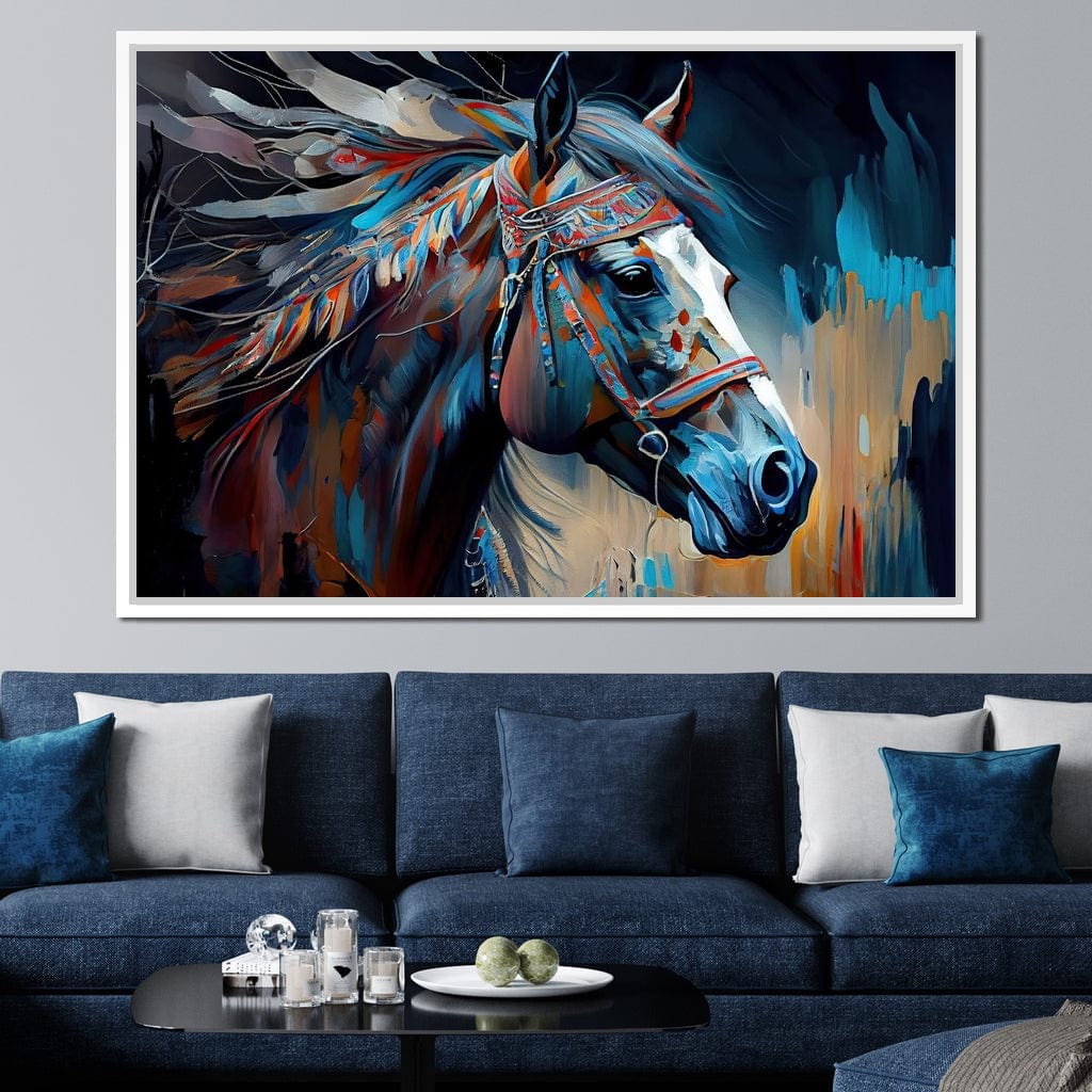 Cherokee Horse 3 Canvas Wall Art