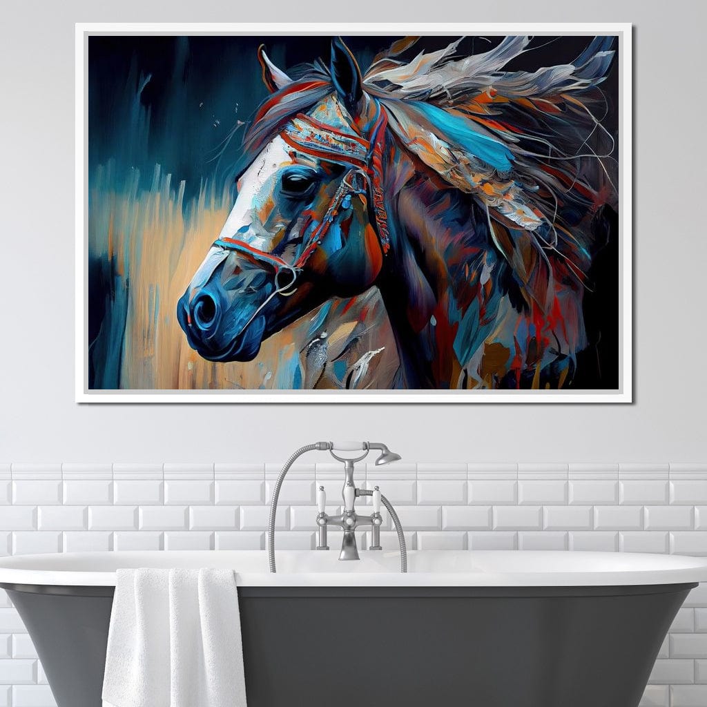 Cherokee Horse 4 Canvas Wall Art