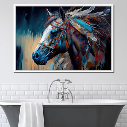 Cherokee Horse 4 Canvas Wall Art