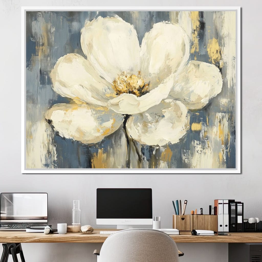 Petals of Tranquil Blossom Canvas Wall Art