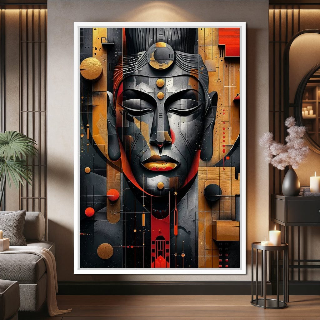 Solar Radiance Geometric Visions Canvas Wall Art