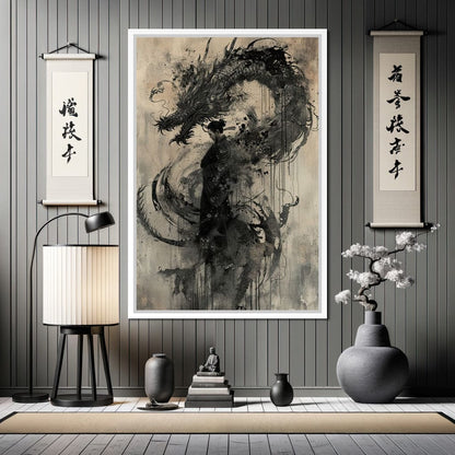 Echo of the Dragons Dream Canvas Wall Art