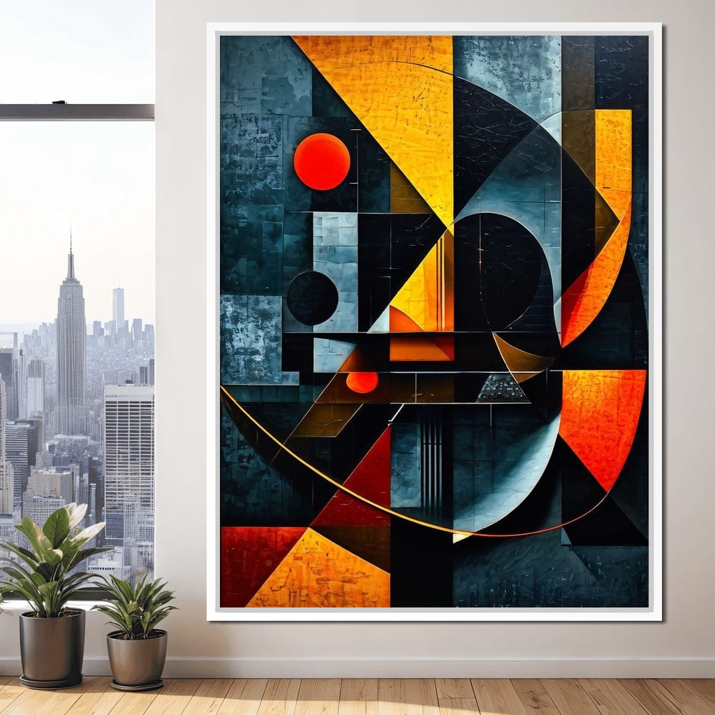 Colorful Modern Art 045 Canvas Wall Art