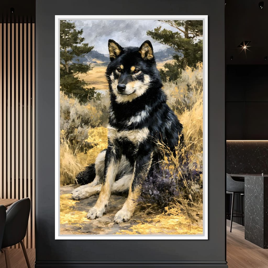 Lone Sentinel of the High Plains Canvas Wall Art