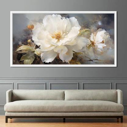 Ethereal Peony Essences Canvas Wall Art