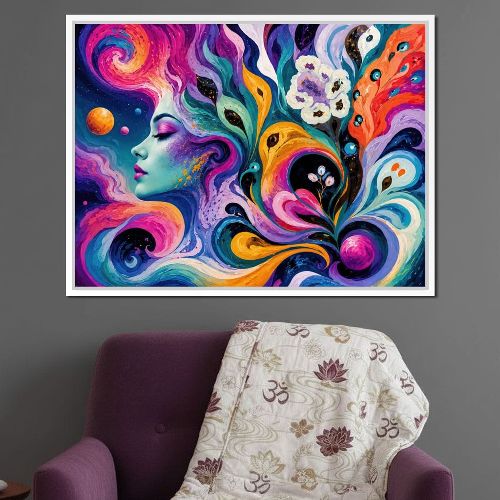 Cosmic Daydream Canvas Wall Art