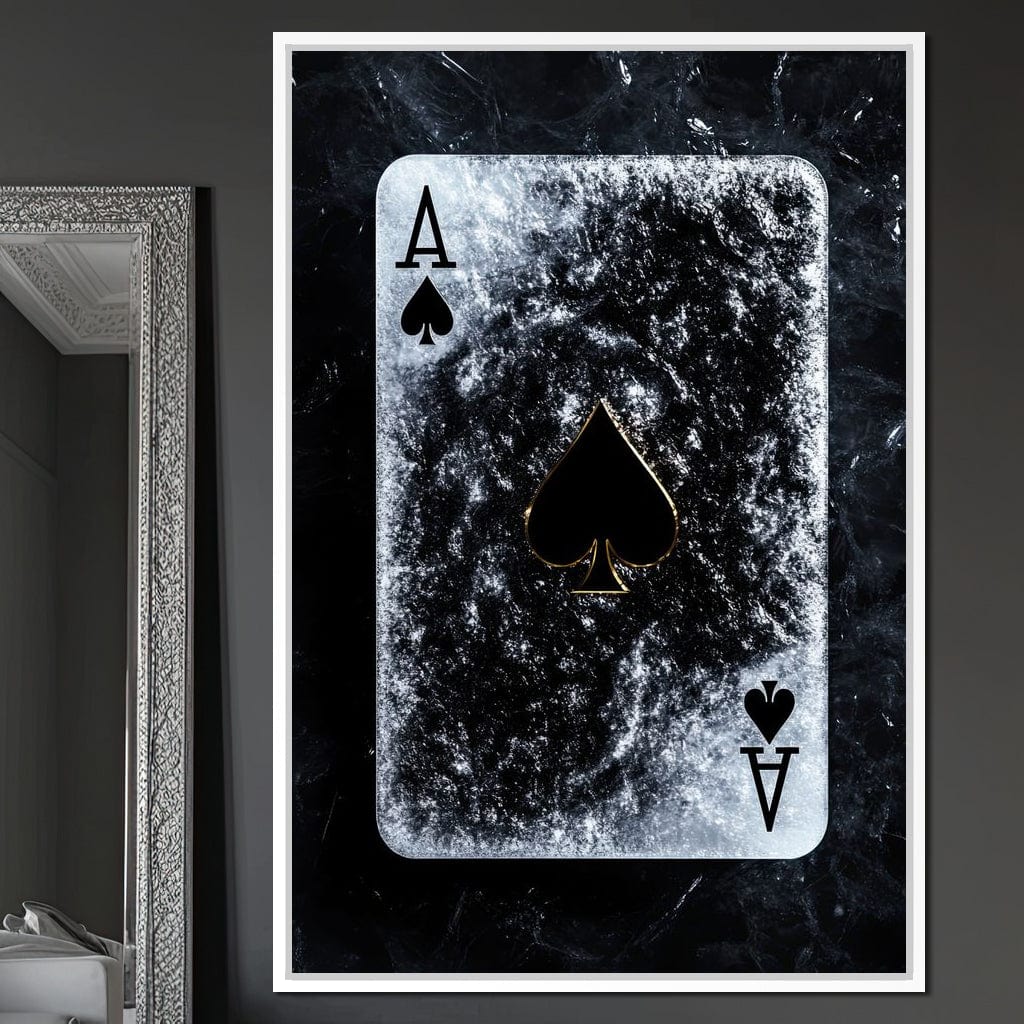 Ace of Shadows Canvas Wall Art