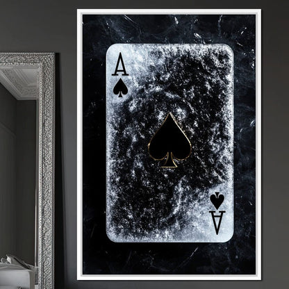 Ace of Shadows Canvas Wall Art