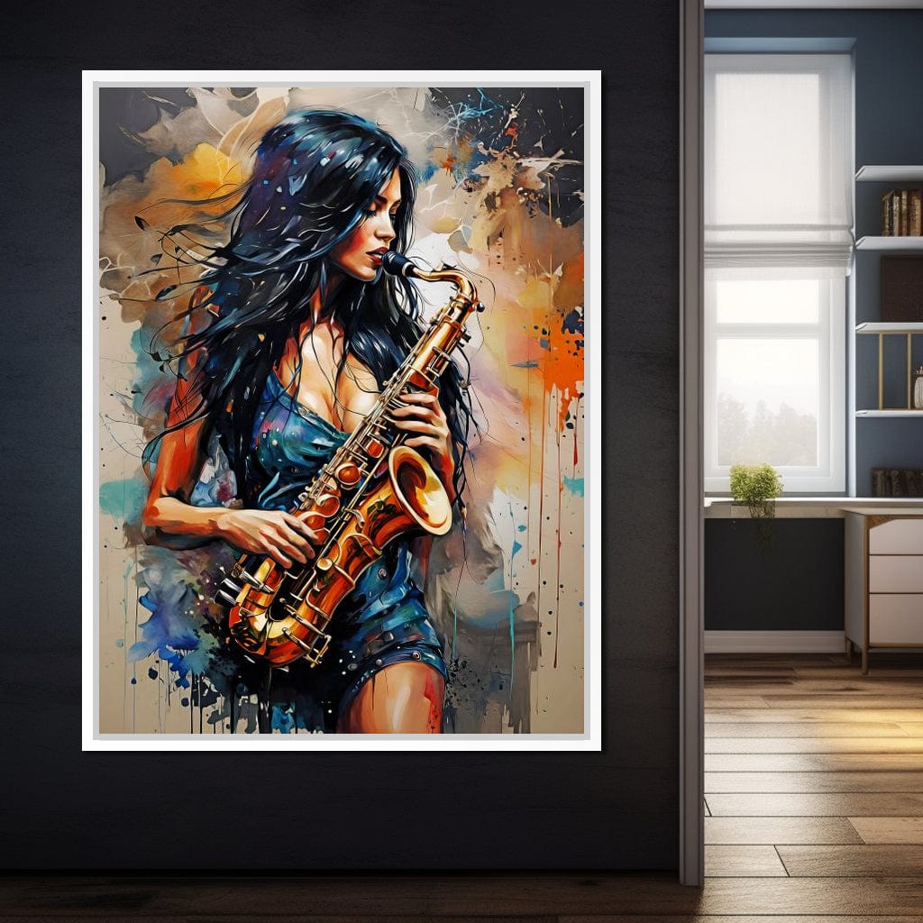 Female Portrait 078 Canvas Wall Art