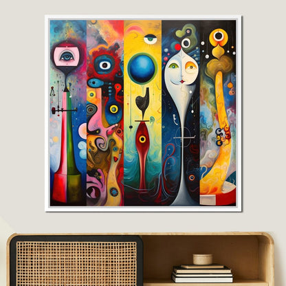 Whimsical Metamorphosis Canvas Wall Art