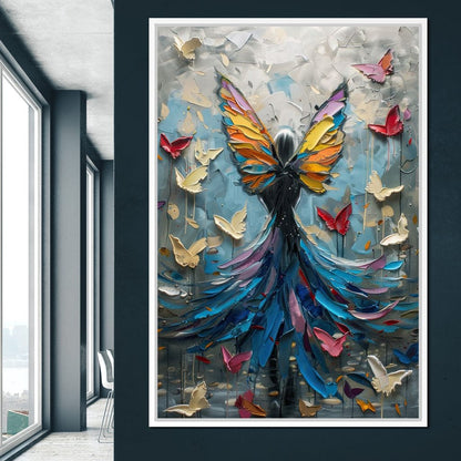 Butterfly Emergence Sonata Canvas Wall Art