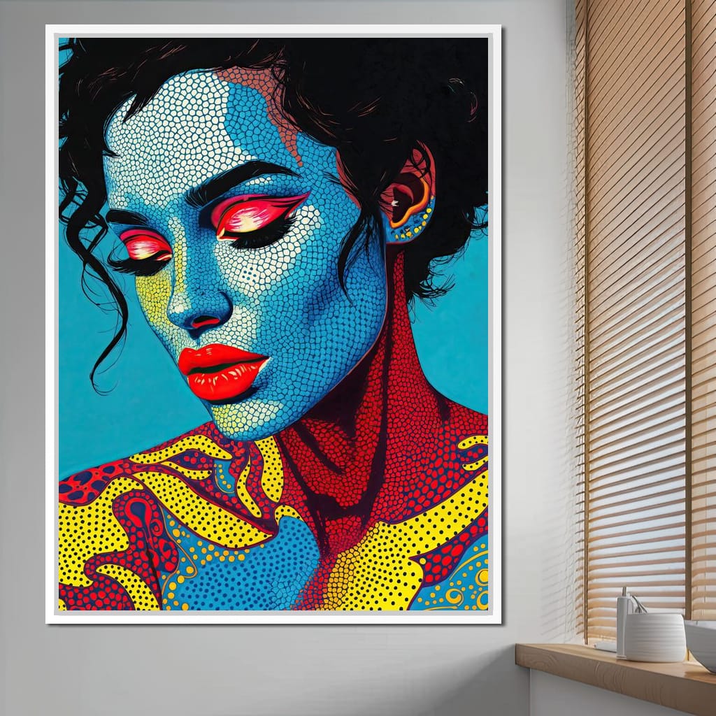 Abstract Seduction Canvas Wall Art