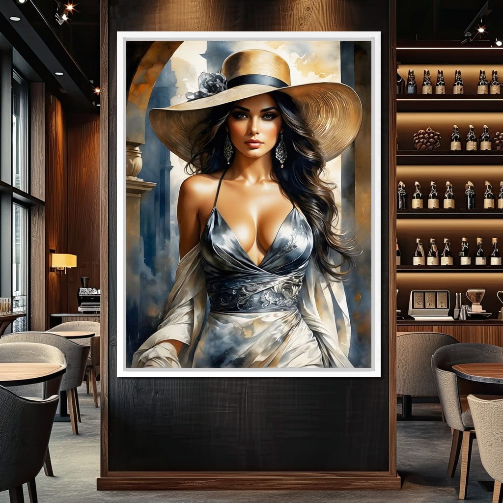 Female Portrait 285 Canvas Wall Art