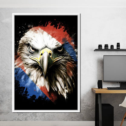 Eagle Eye of the Philippines Canvas Wall Art